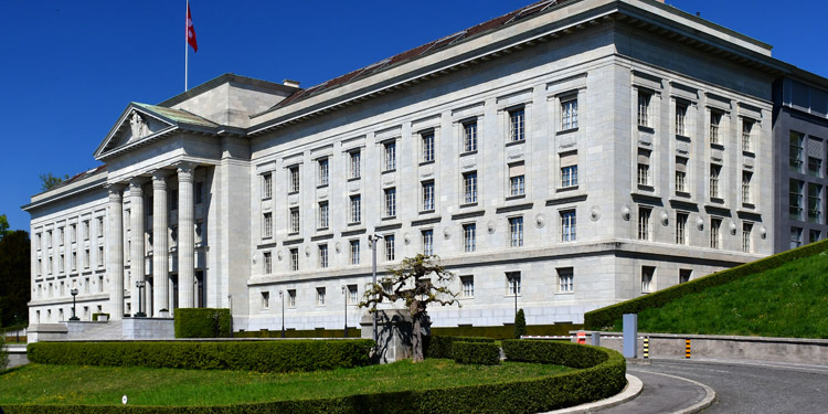 Das Bundesgericht in Lausanne